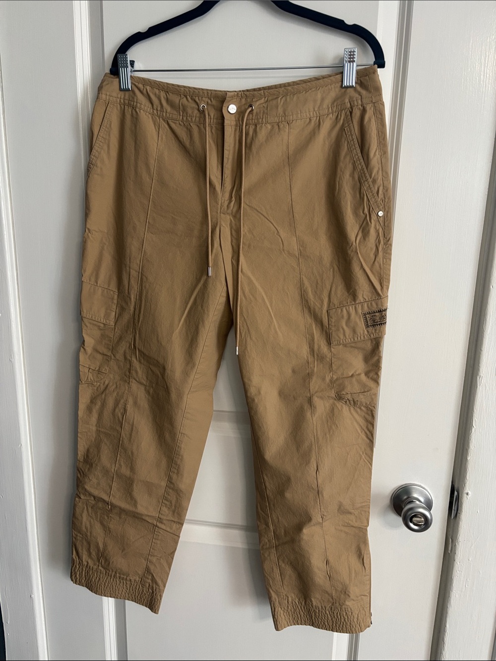 Ralph Lauren Tan Cargo Drawstring Pants
